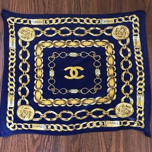 CHANEL Accessories - •SOLD•CHANEL Vintage Rue Cambon Silk Scarf CHANEL Accessories - •SOLD•CHANEL Vintage Rue Cambon Silk Scarf